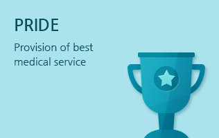 Pride: Provision of best medical service