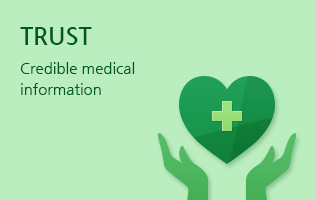 Trust: Credible medical information